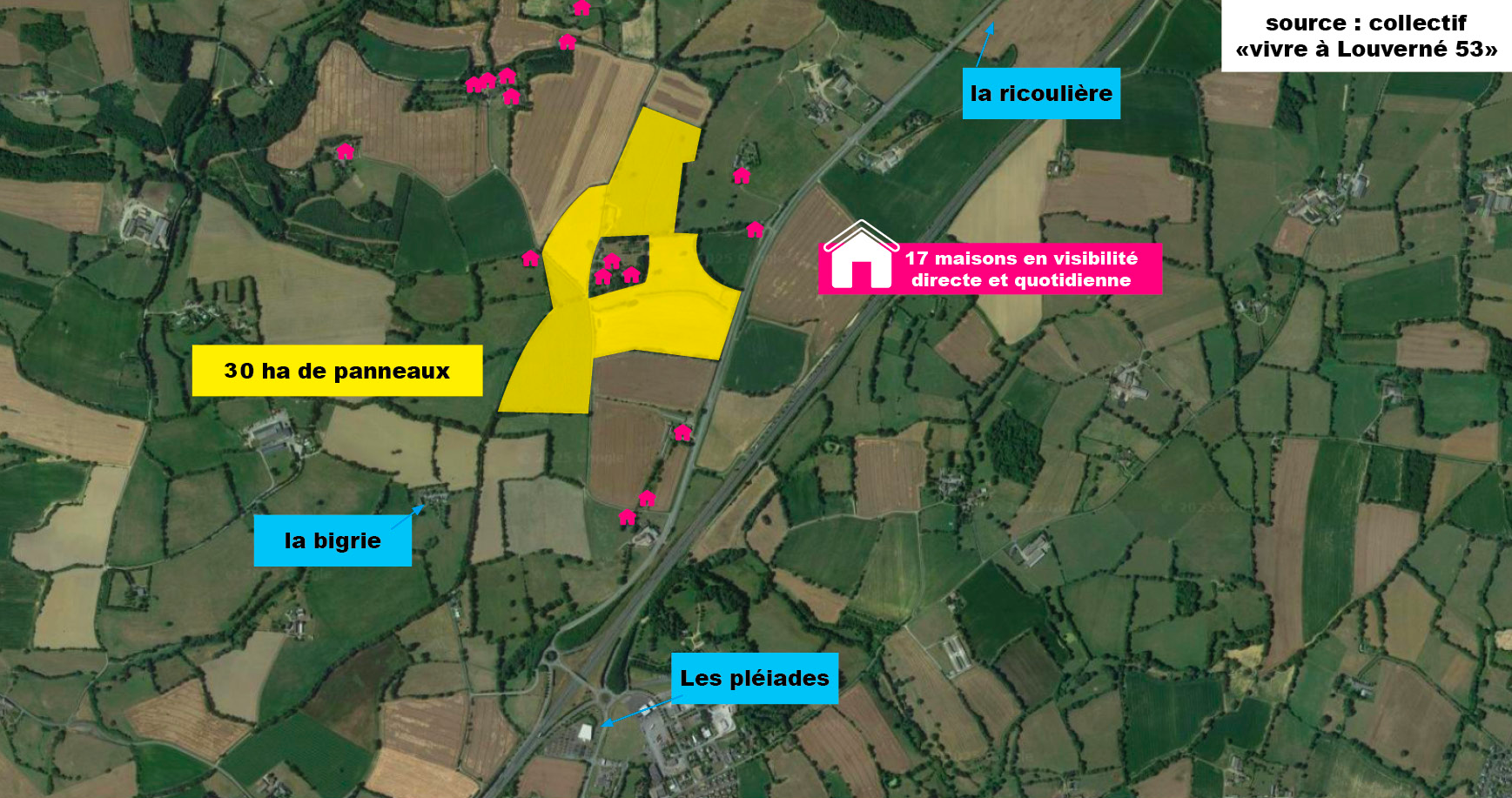 Champ Photovoltaïque Louverné